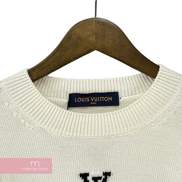 楽天市場】LOUIS VUITTON 2021SS Clock Intarsia Pullover 1A8P4F ルイ