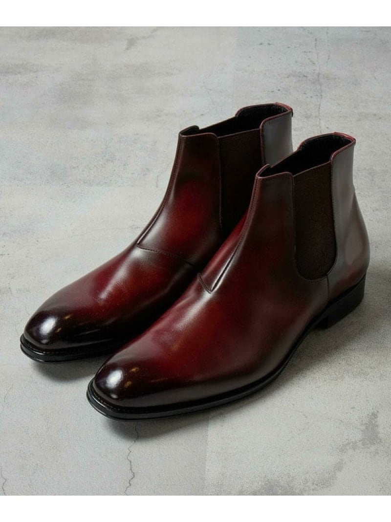 楽天市場】【SALE／28%OFF】サイドゴアリアルレザーショートブーツ