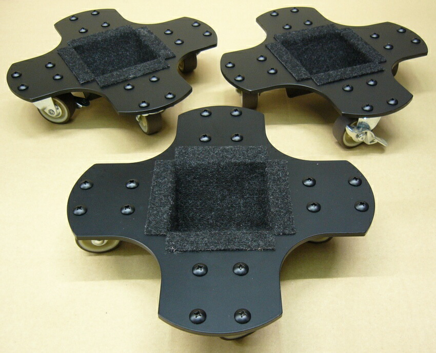 楽天市場】補助キャスター グランドピアノ用 補助キャスター 1台分（3