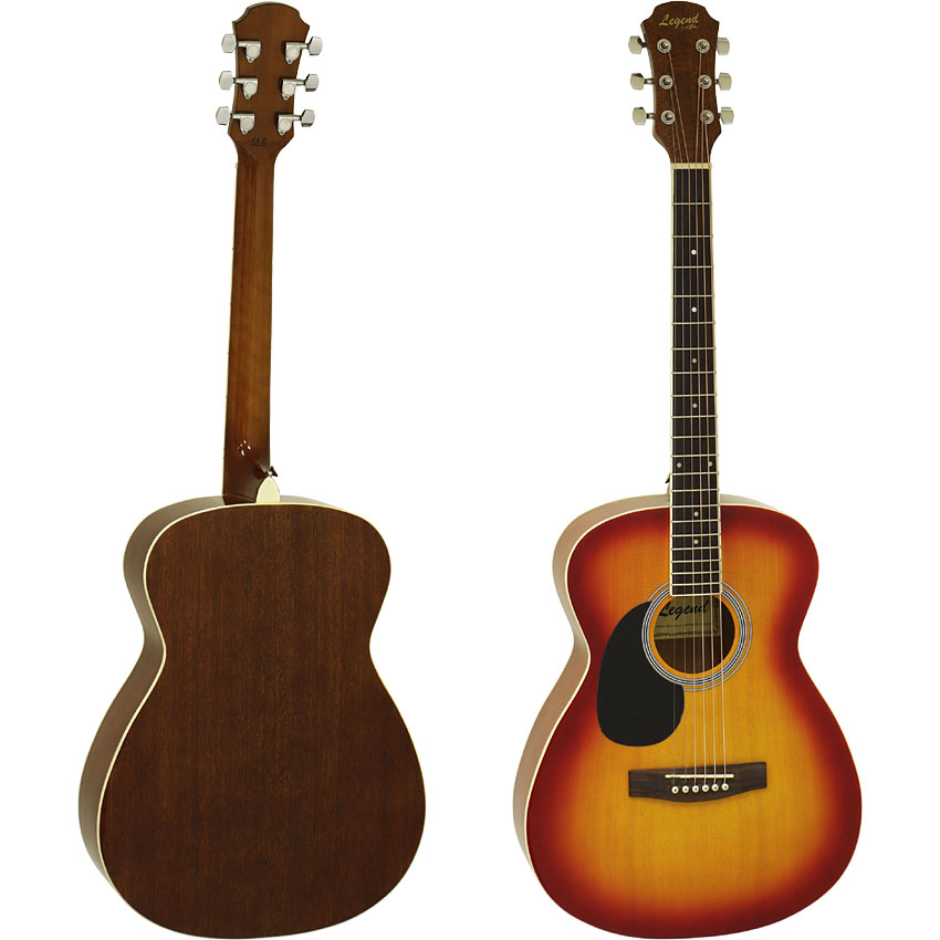 楽天市場】Legend 左利き用アコースティックギター FG-15 LH CS