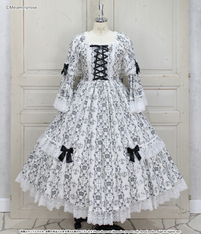 楽天市場】メタモルフォーゼ クラウンクロスケープ付ロングドレス 【2