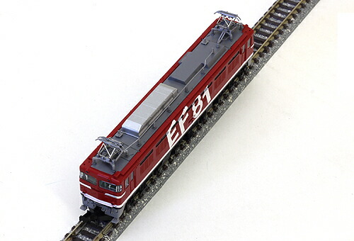 楽天市場】JR EF81形電気機関車（95号機・レインボー塗装）【TOMIX