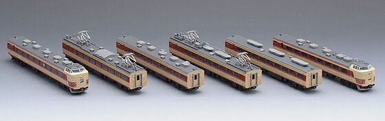 楽天市場】183・485系特急電車（北近畿・クハ183-801）6両セット