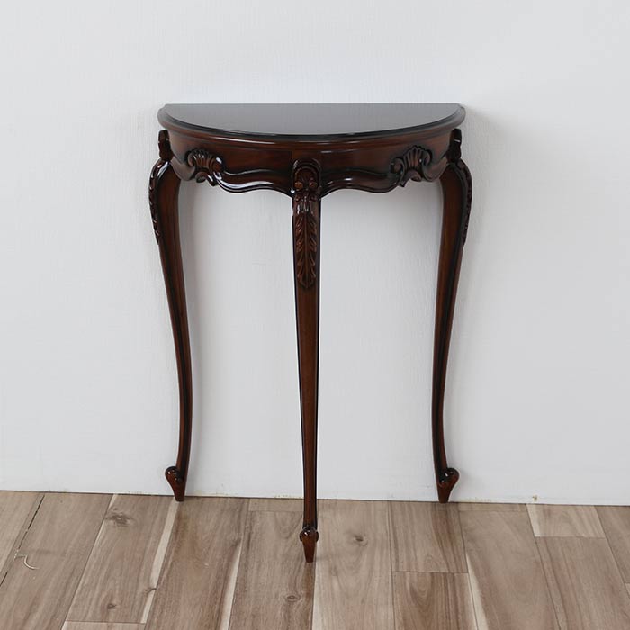 楽天市場】コンソール マホガニー 猫足 アンティーク調 輸入家具