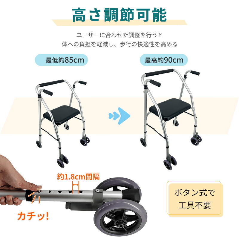 楽天市場】【ワンダフルデー！1000円OFF⇒8998】RAKU 歩行器