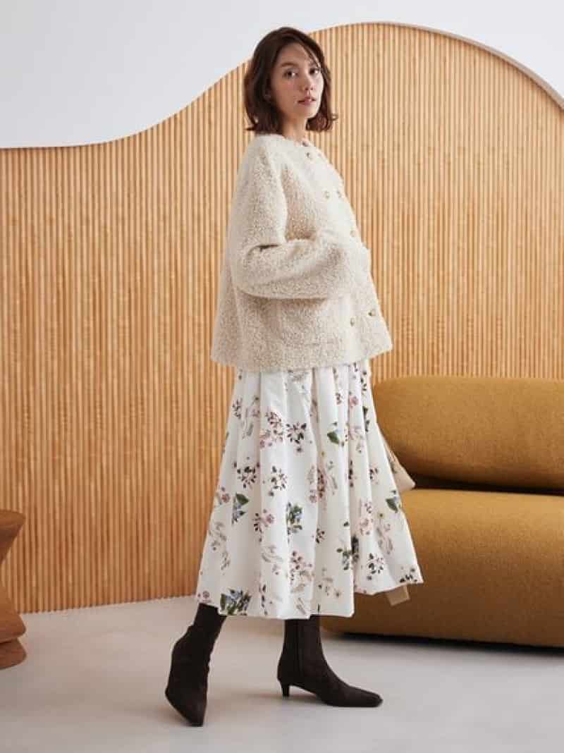 楽天市場】【SALE／30%OFF】金釦カールファージャケット Mila Owen