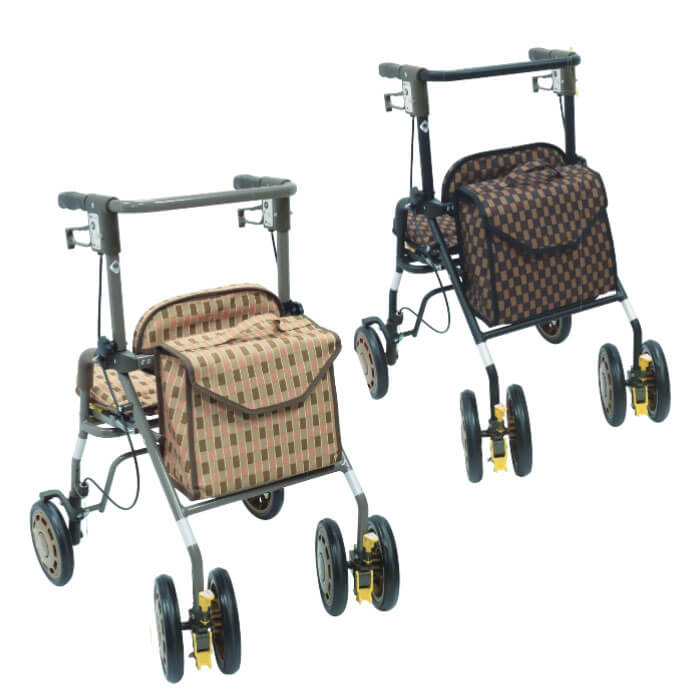 楽天市場】☆シンフォニーEVO コンパクト歩行車 ワンタッチ座面 休憩