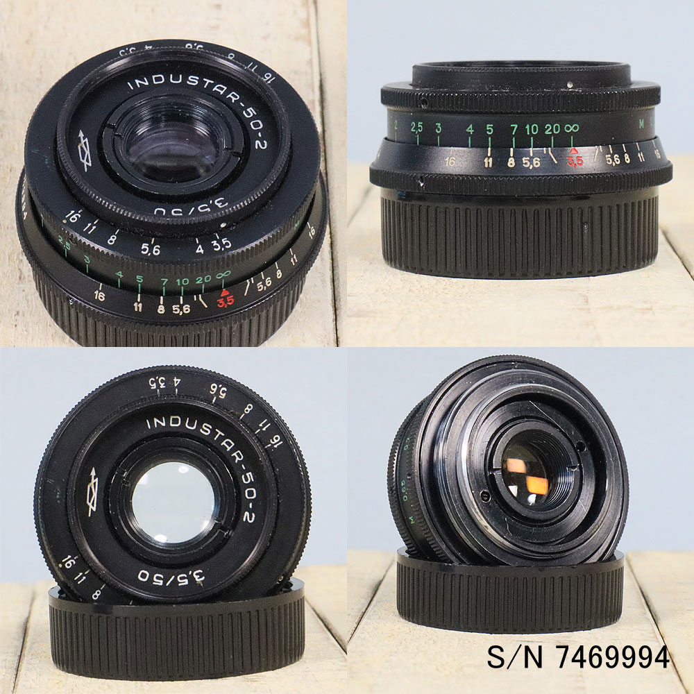 楽天市場】【保証付 】【中古】 オールドレンズ INDUSTAR 50-2 50mm F3