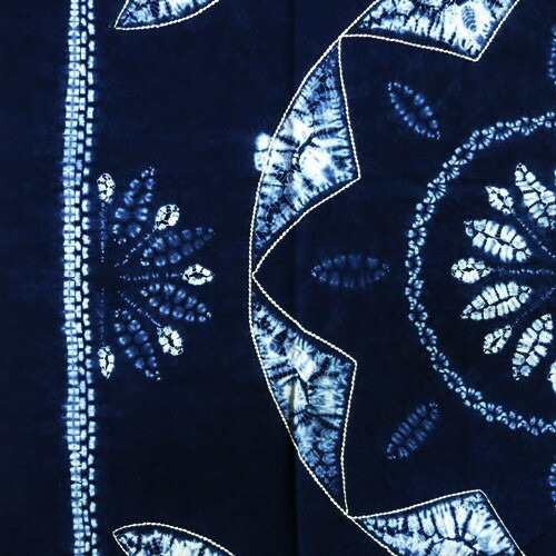 楽天市場】小粋 和の詩 藍の郷 藍染 刺し子 クロス 風呂敷 120cm 手