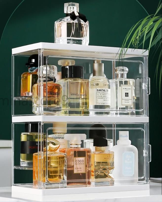 楽天市場】収納ボックス アクリル香水ホルダー 透明 防水・防塵 香水
