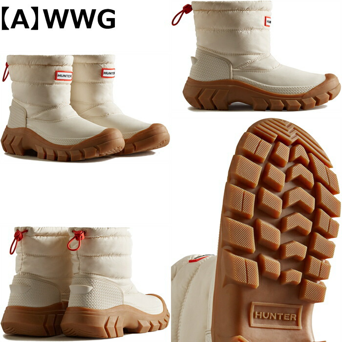 楽天市場】ハンター スノーブーツ ショート WFS2108WWU HUNTER 正規品