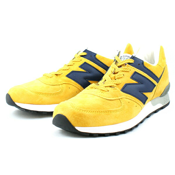 楽天市場】○○ ニューバランス 576 NEW BALANCE M576 イエロー/ブルー