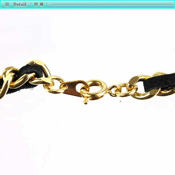 楽天市場】Chanel シャネル NO.5 香水 ネックレス ブラック ゴールド