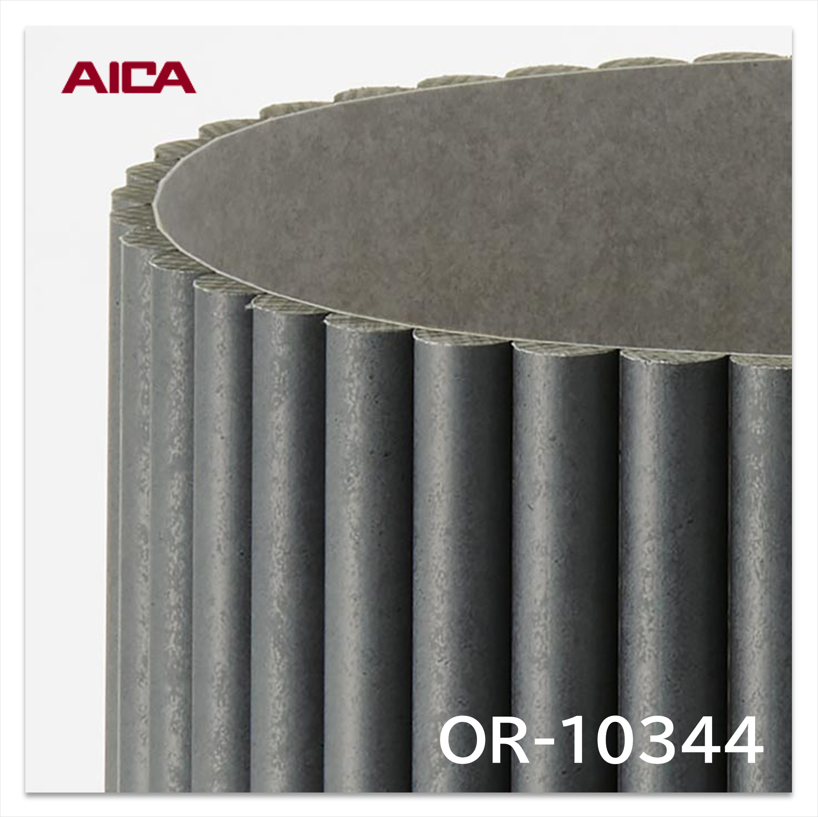 楽天市場】アイカアール ハーフラウンド OR-10344 1枚入 7.1mm 2×8 612