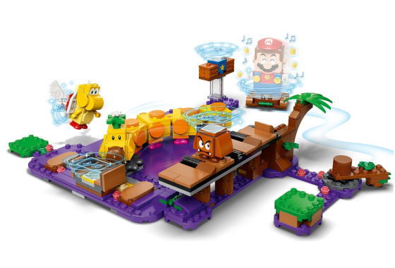 楽天市場】レゴ スーパーマリオ 71383 ハナチャンとフリフリアクション