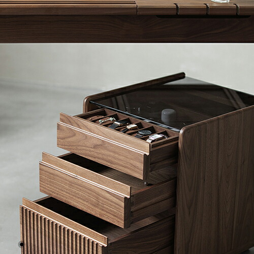 楽天市場】サイドテーブル 無垢材 キャスター付き ウォールナット材