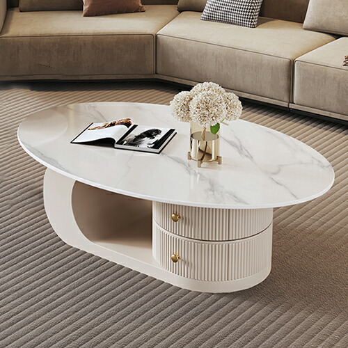 楽天市場】センターテーブル セラミック 120cm 幅100cm ローテーブル