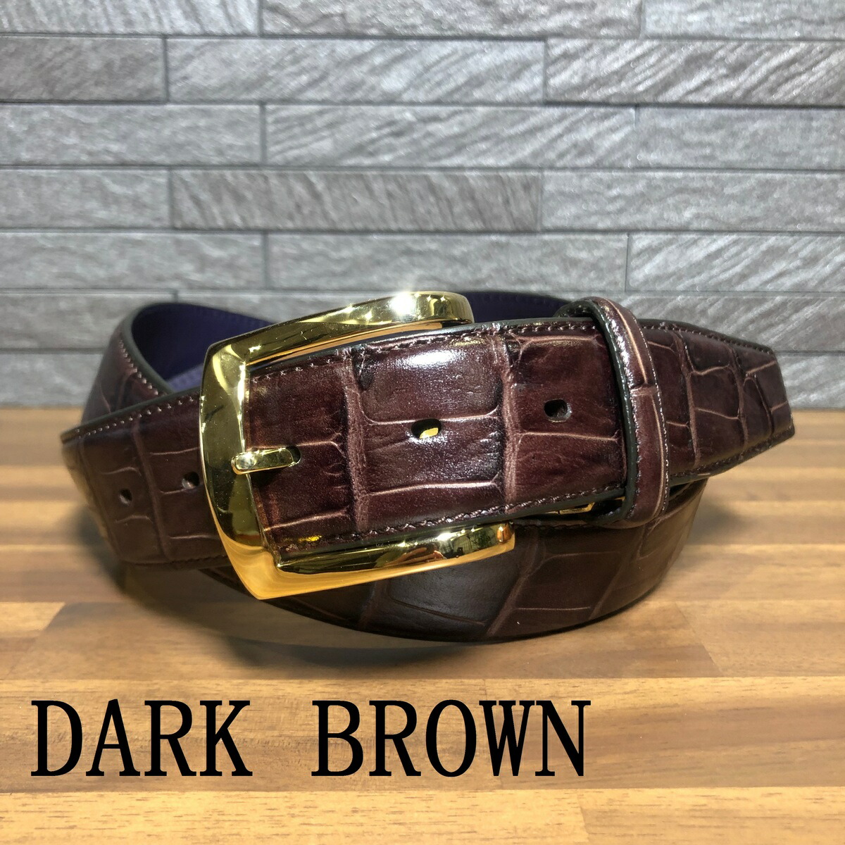 楽天市場】【イタリアンクロコ型押しベルト35mm】ベルト メンズ 日本