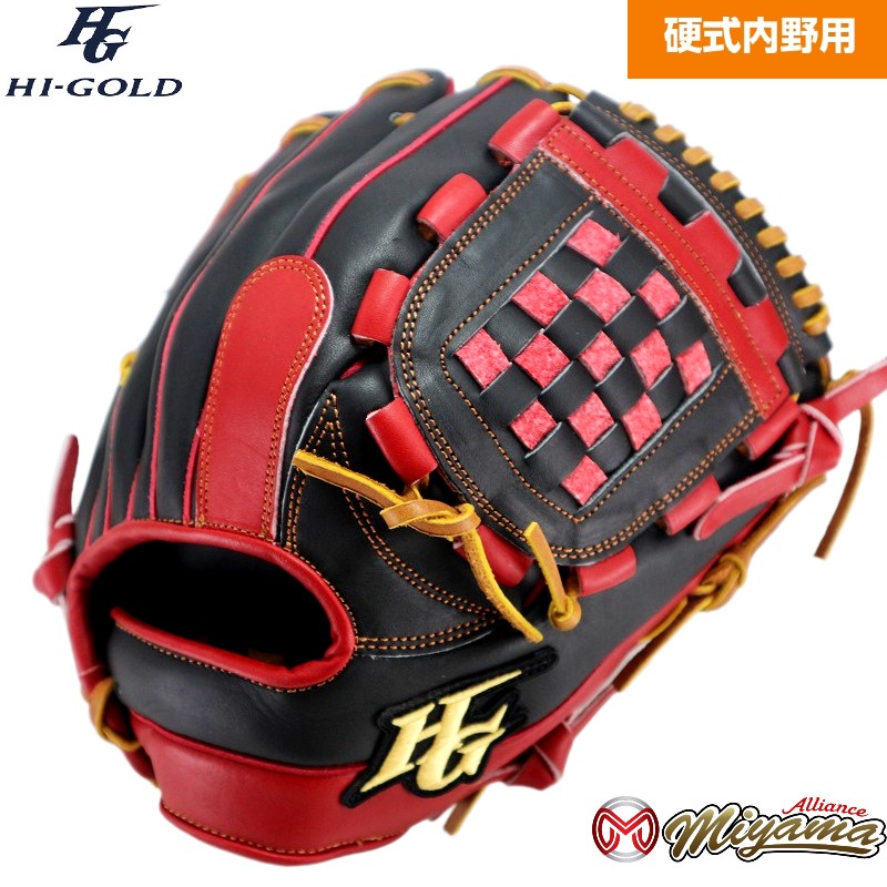 楽天市場】ハイゴールド HIGOLD 111 内野手用 硬式グローブ 内野用