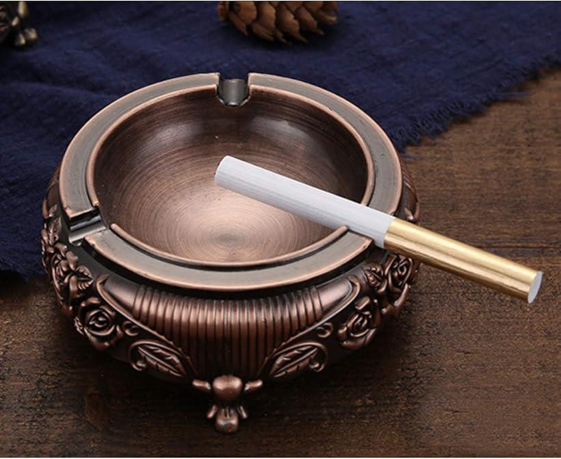 楽天市場】ヨーロッパ風 ポータブル ミニ 灰皿 レトロ 青銅色