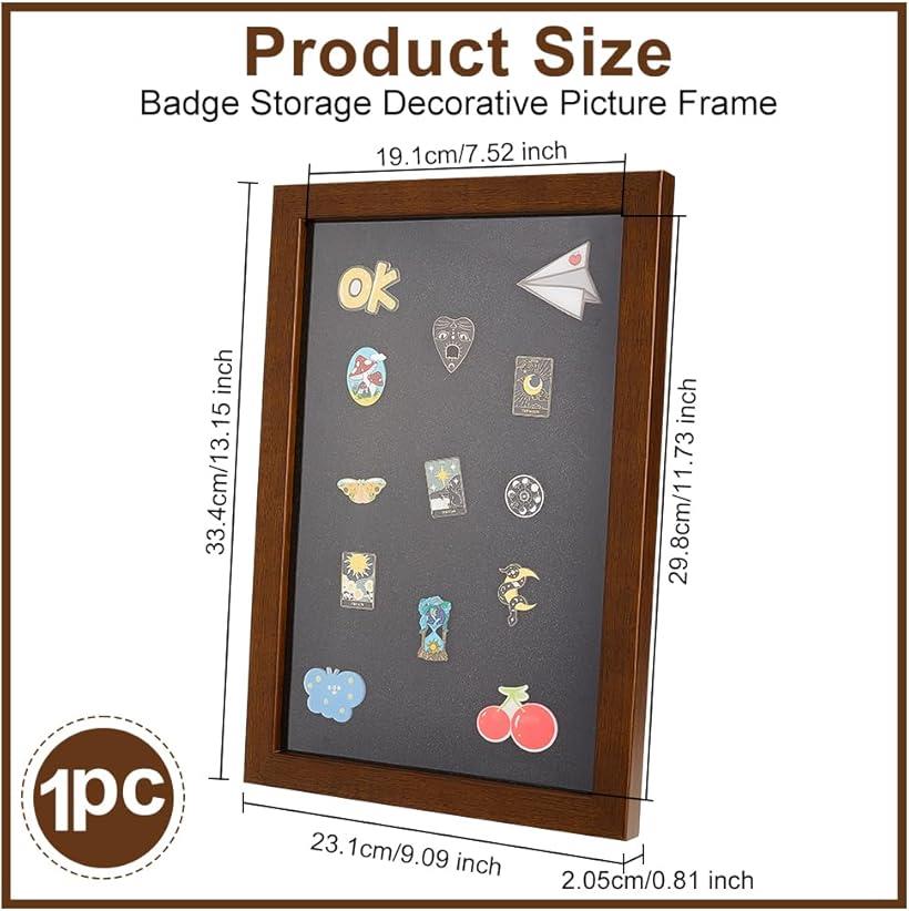 楽天市場】23x33cm ピンディスプレイケース バッジケース メダル