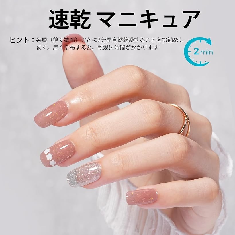 楽天市場】【楽天ランキング1位入賞】マニキュア 速乾ネイルポリッシュ