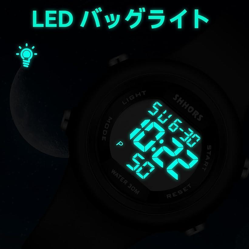 楽天市場】腕時計 デジタル レディース メンズ うで時計 細め スポーツ