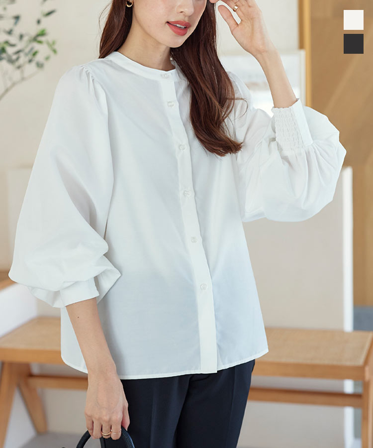 楽天市場】前後2way ボリューム袖 ブラウス レディース トップス 長袖