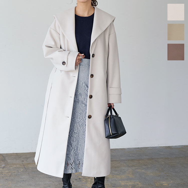 楽天市場】セーラーカラー ロングコート [K1133] レディース 長袖