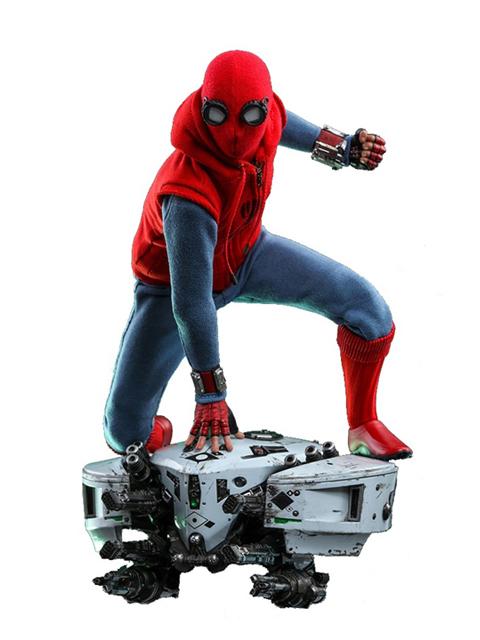楽天市場】HOTTOYS スパイダーマン（ホームメイド・スーツ版