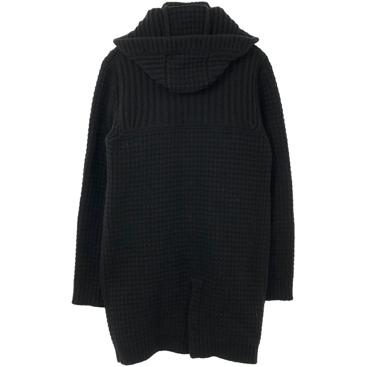 楽天市場】BARK バーク ニットダッフルコート ブラック XS 【中古