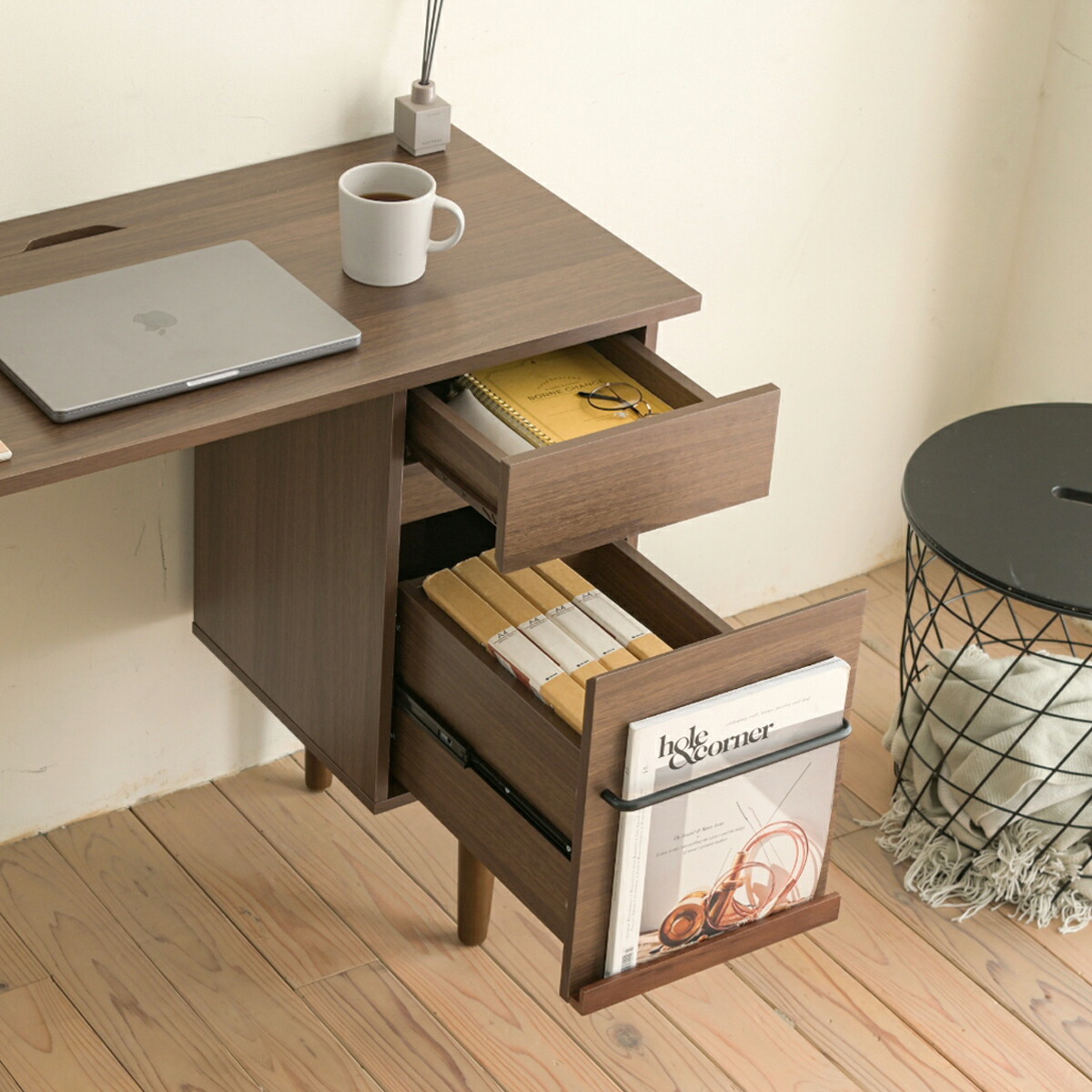 楽天市場】パソコンデスク W940 D465 H750 作業デスク 木製デスク