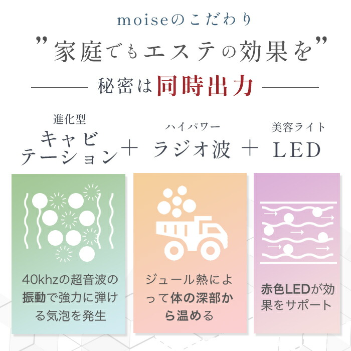 楽天市場】CAVI-R ONE+ 日本製 キャビテーションラジオ波LED同時出力