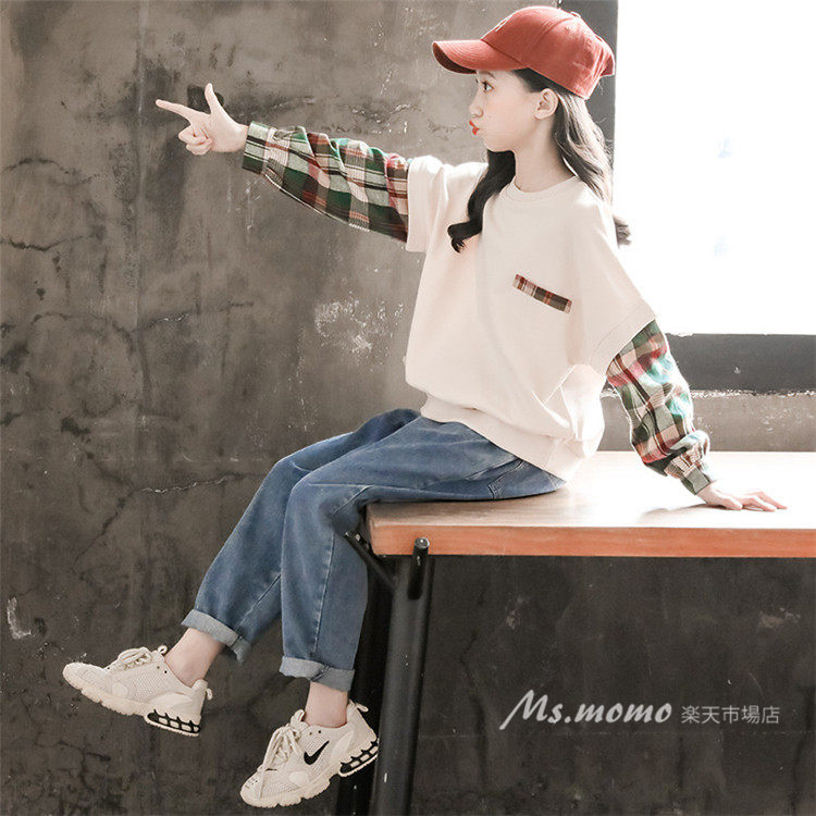 楽天市場】2点セット 韓国子供服 キッズ セットアップ 女の子 春秋