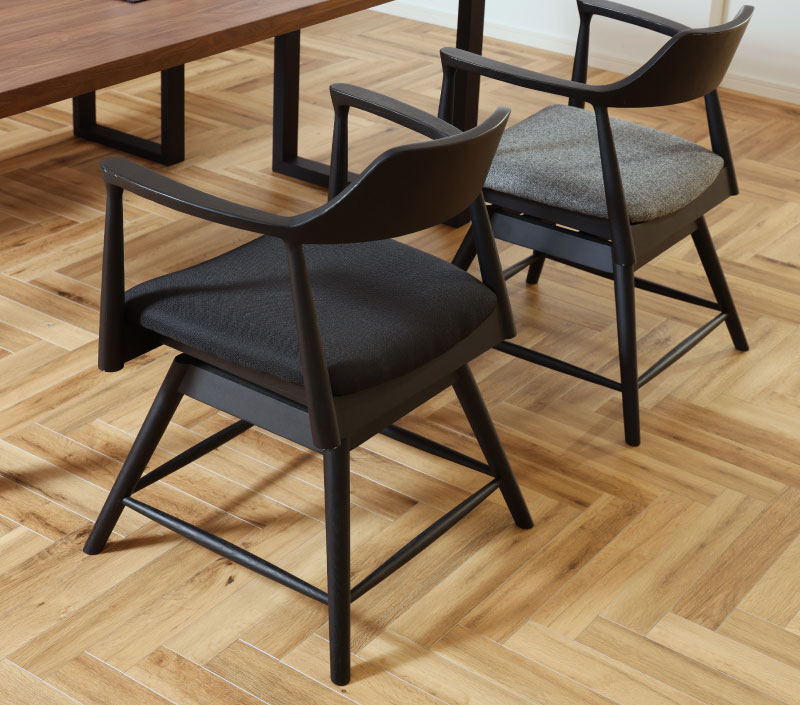 楽天市場】回転式ダイニングチェア ロジャー Roger : もみじや家具