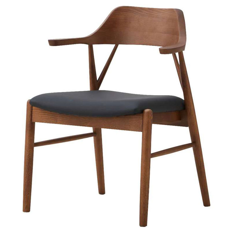 楽天市場】ダイニングチェア ロジャー Roger ちょい肘 : もみじや家具