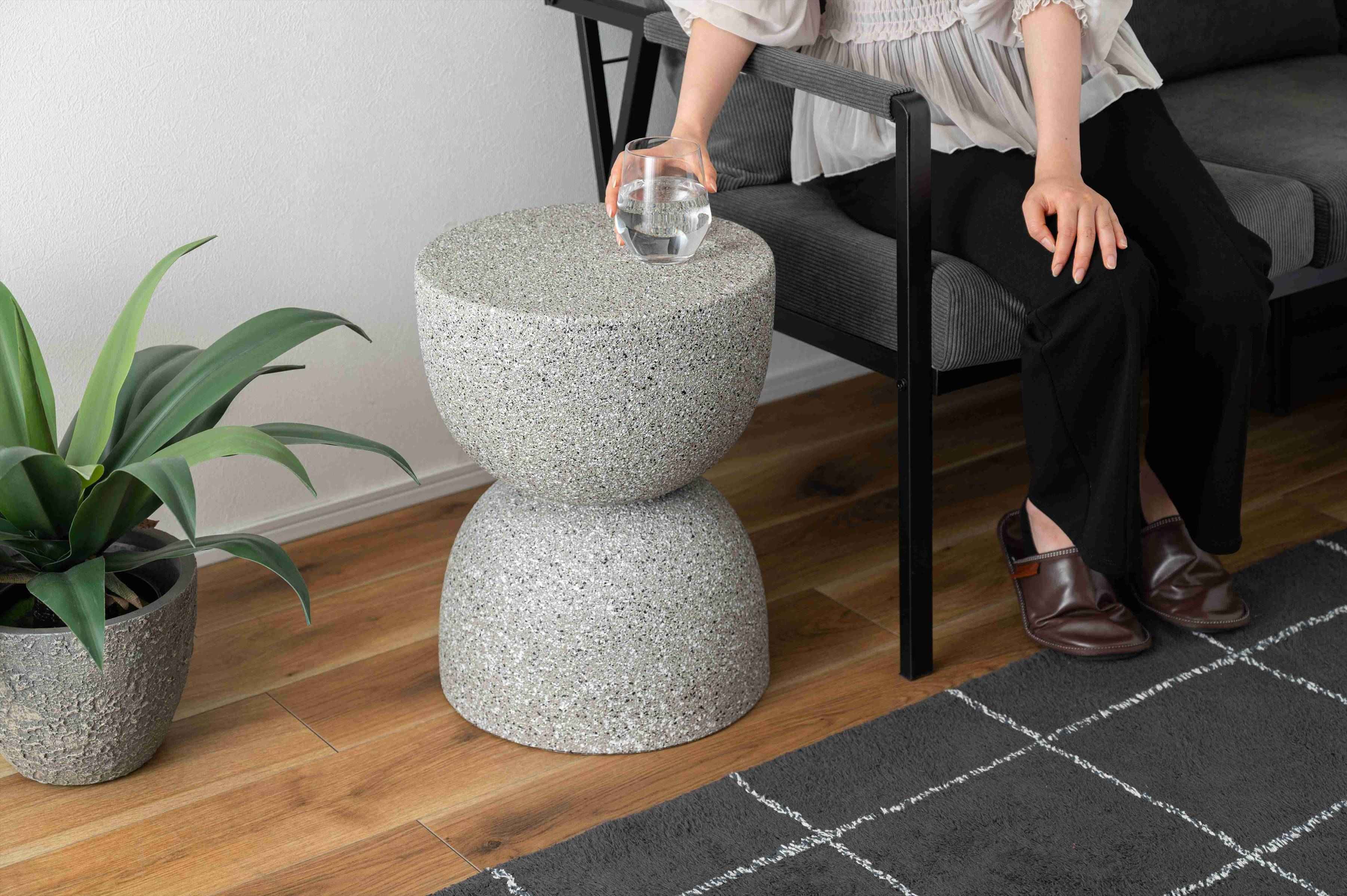 楽天市場】サイドテーブル テラゾー柄 おしゃれ オブジェ ナイト