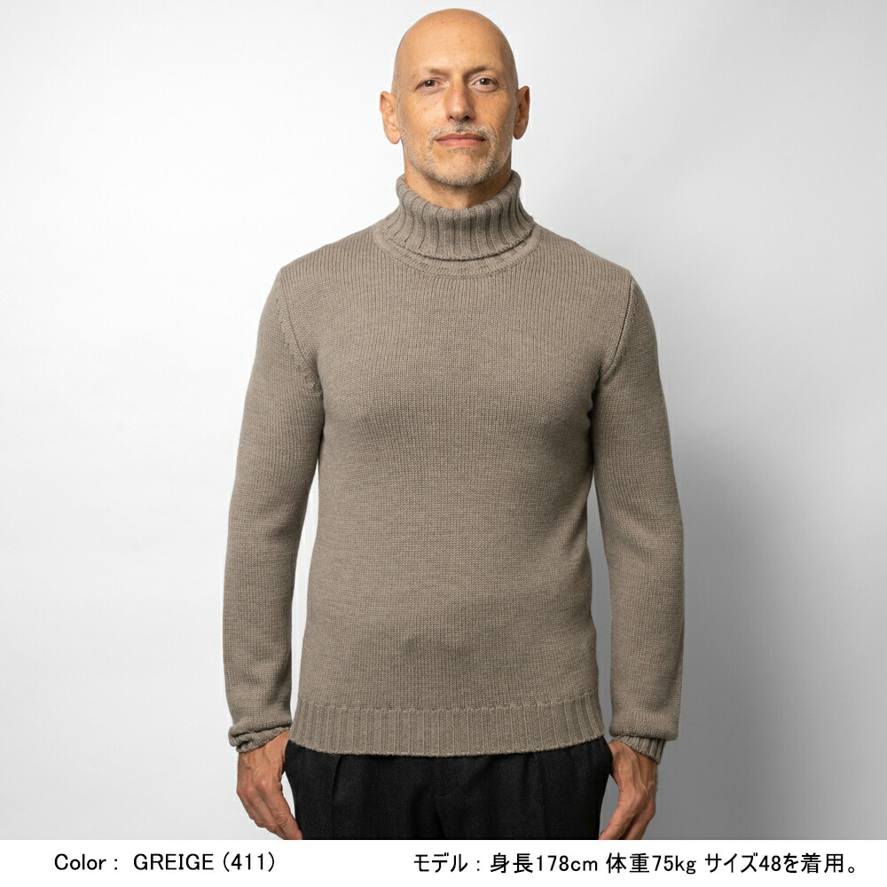 楽天市場】バフィー BAFY 4502 タートルネック ニット 5G ミドルゲージ