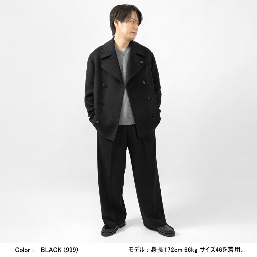 楽天市場】ラルディーニ LARDINI ウールビーバー ショートピーコート