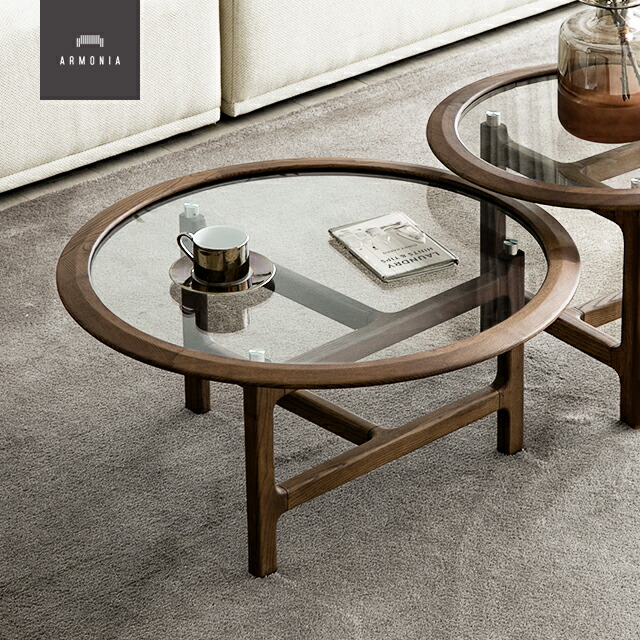 ガラステーブル ローテーブル ラウンドテーブル リビングーテーブル