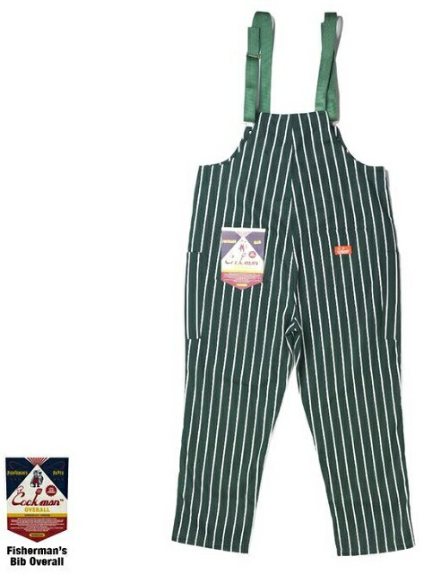 楽天市場】COOKMAN/クックマン Fisherman's Bib Overall Dark Green
