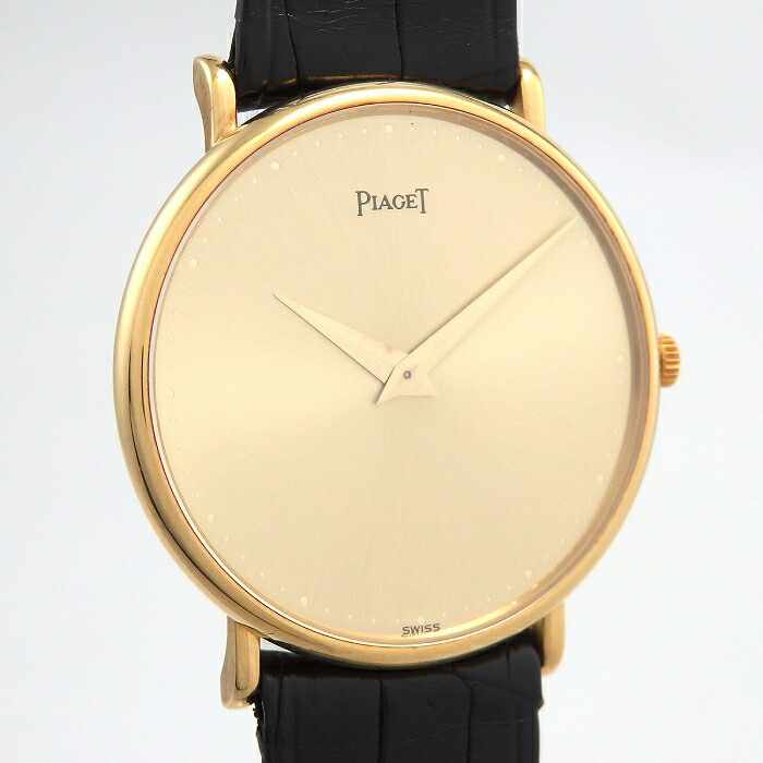 楽天市場】ピアジェ PIAGET 9035 K18YG 手巻き メンズ シャンパン