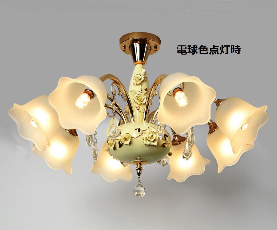 楽天市場】シャンデリア 期間限定 LED電球付き クラシカル ゴージャス