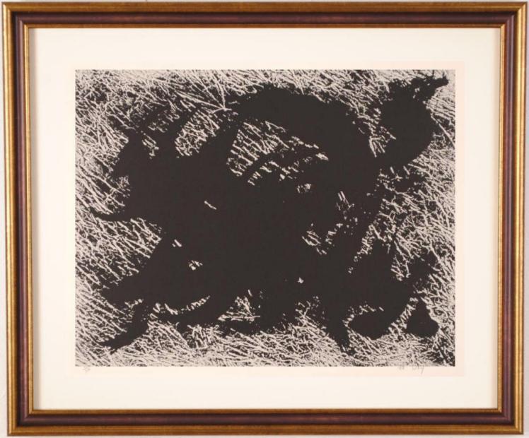 楽天市場】抽象画 絵画 現代アート リトグラフ 版画 坂本寧 「アン