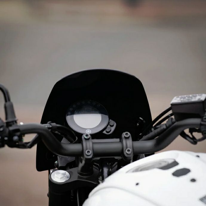 楽天市場】XSR700 2022〜 スクリーン クラシックS3 ブラック Dart