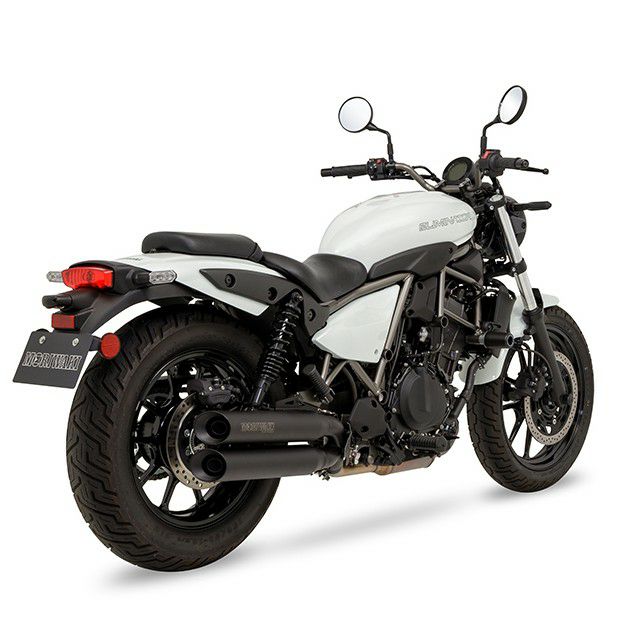 楽天市場】エリミネーター 400 スリップオンマフラー CROSS TWIN BLACK