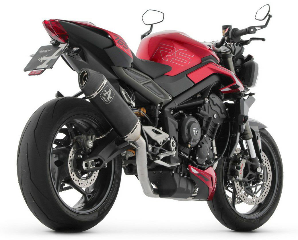 楽天市場】ストリートトリプル765RS 23- フルエキゾーストマフラー