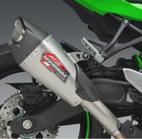 楽天市場】ZX-4RR Ninja スリップオンマフラー AT2 ステンレス