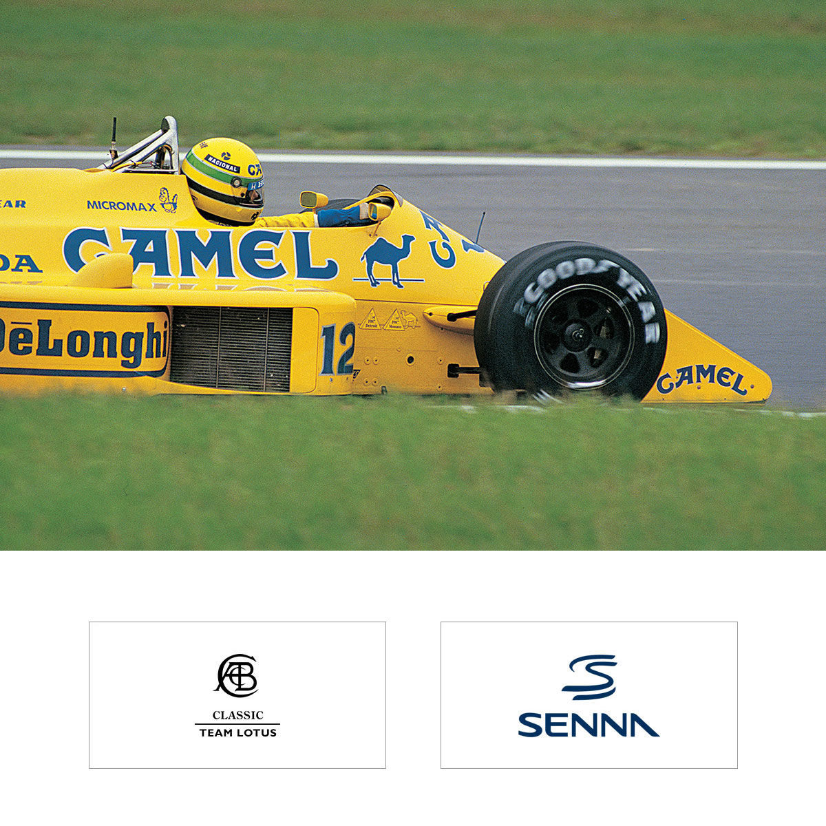 楽天市場】ポスター オートモビリスト アイルトン・セナ ロータス 99T