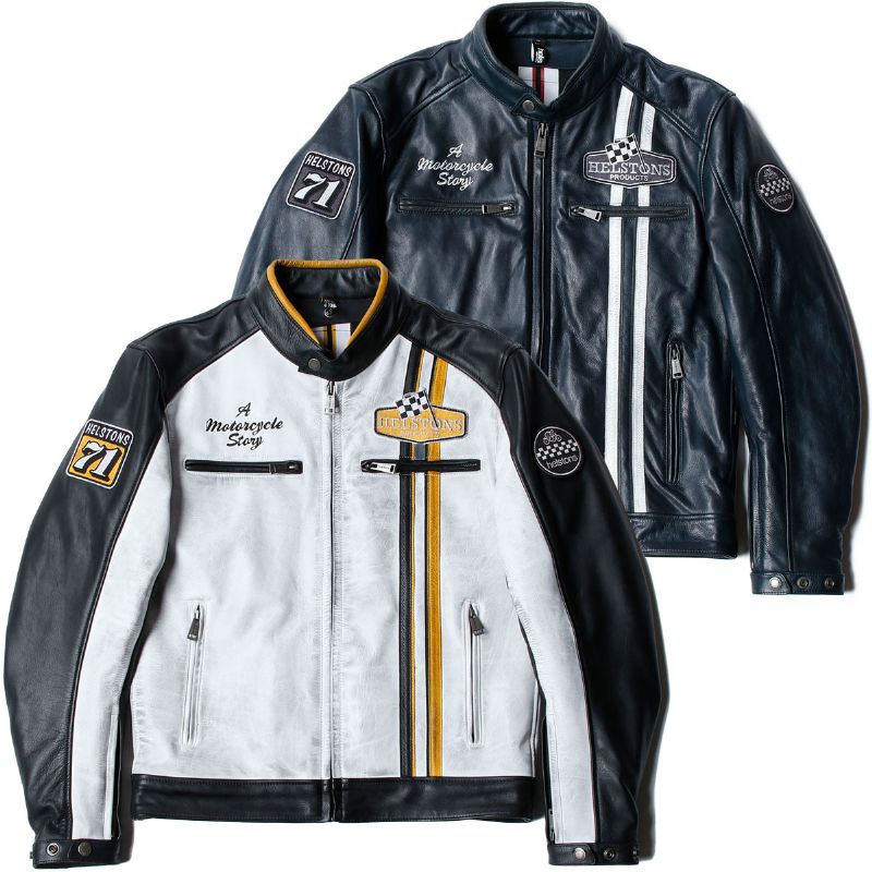 楽天市場】ヘルストン レザージャケット インディ レザー ジャケット